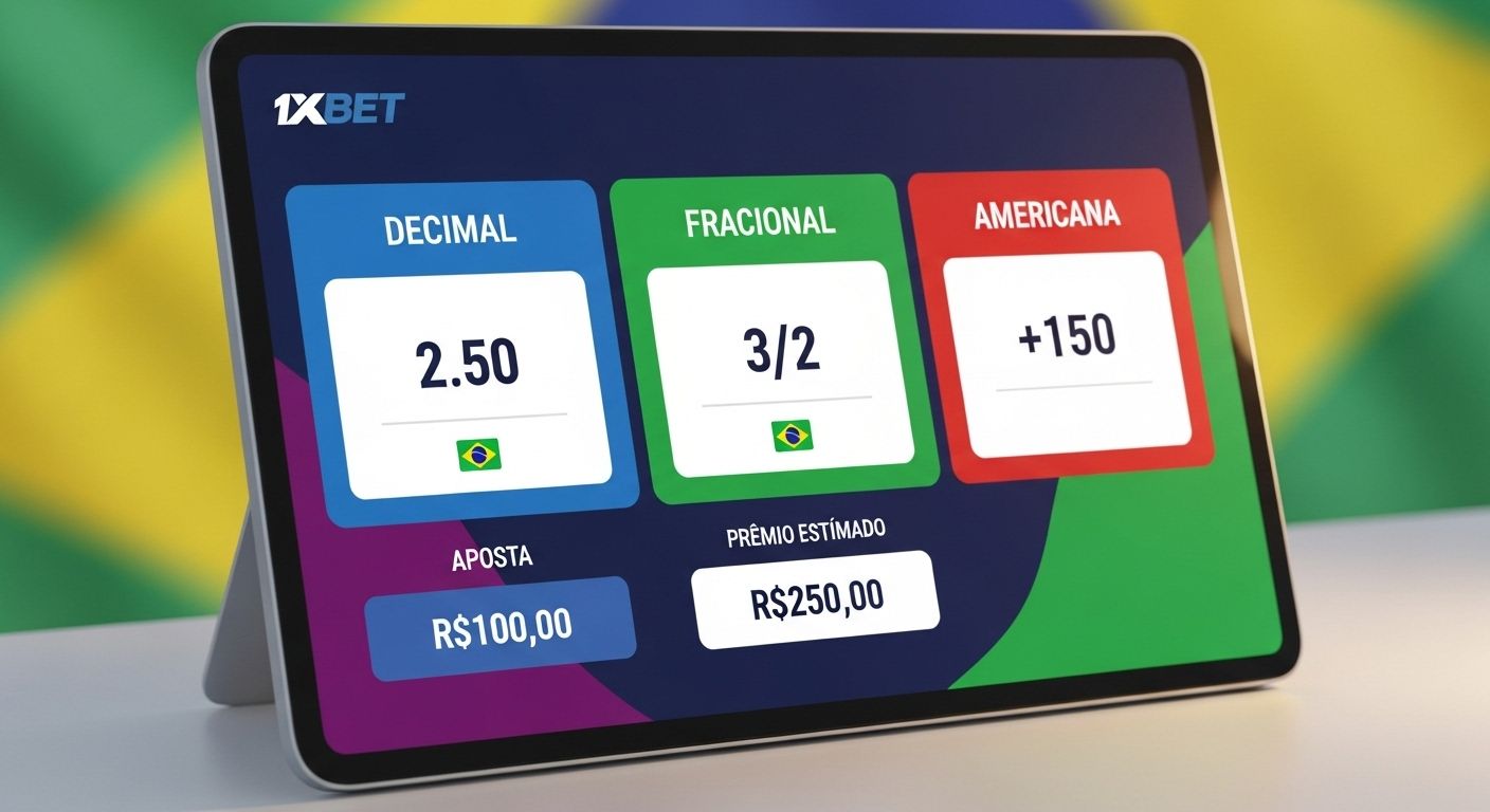 Formatos de probabilidades 1xbet online betting