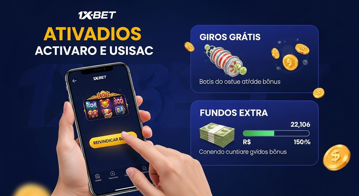 Como reivindicar e usar seus bônus bônus 1xbet