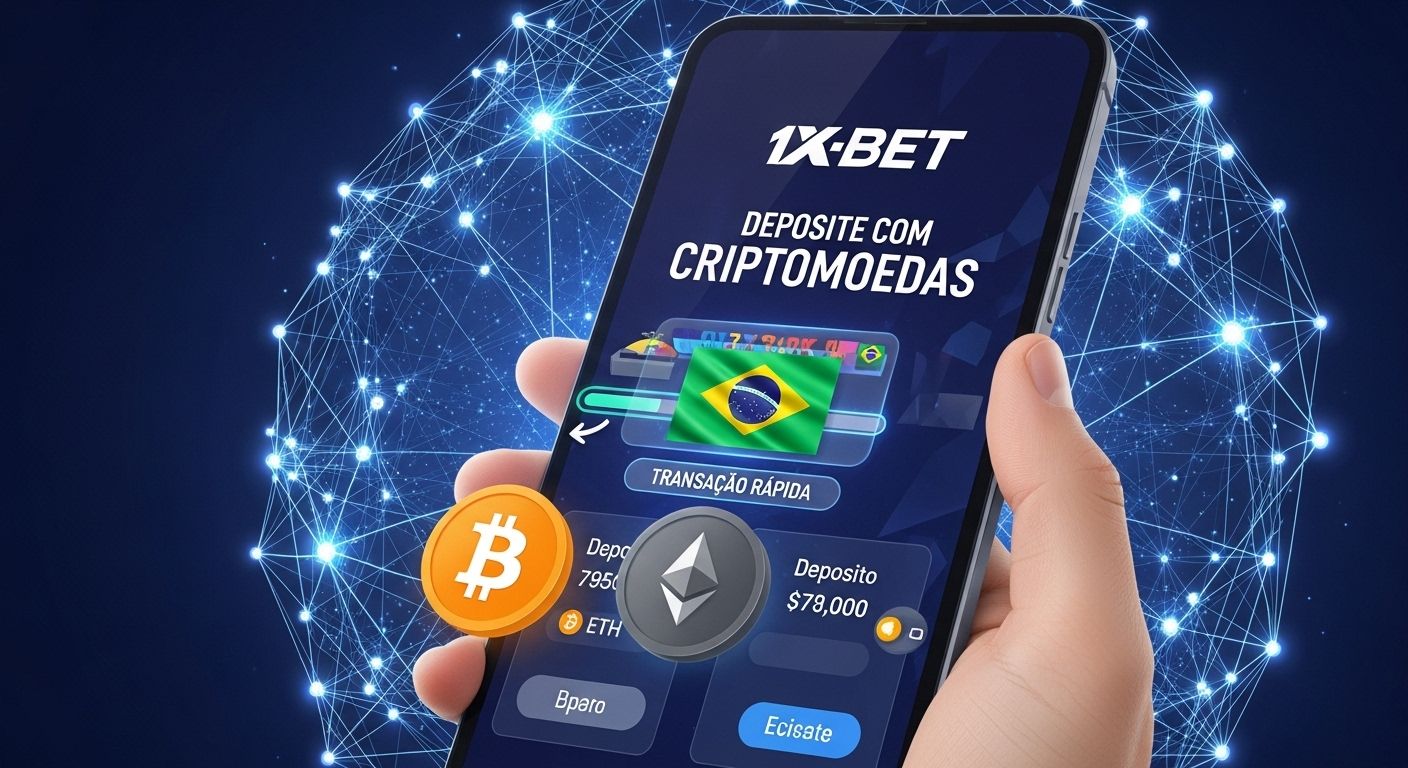 Usando criptomoedas 1xbet deposito
