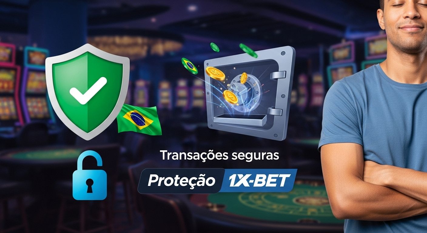 Transações Seguras e Proteção 1xbet minimum deposit