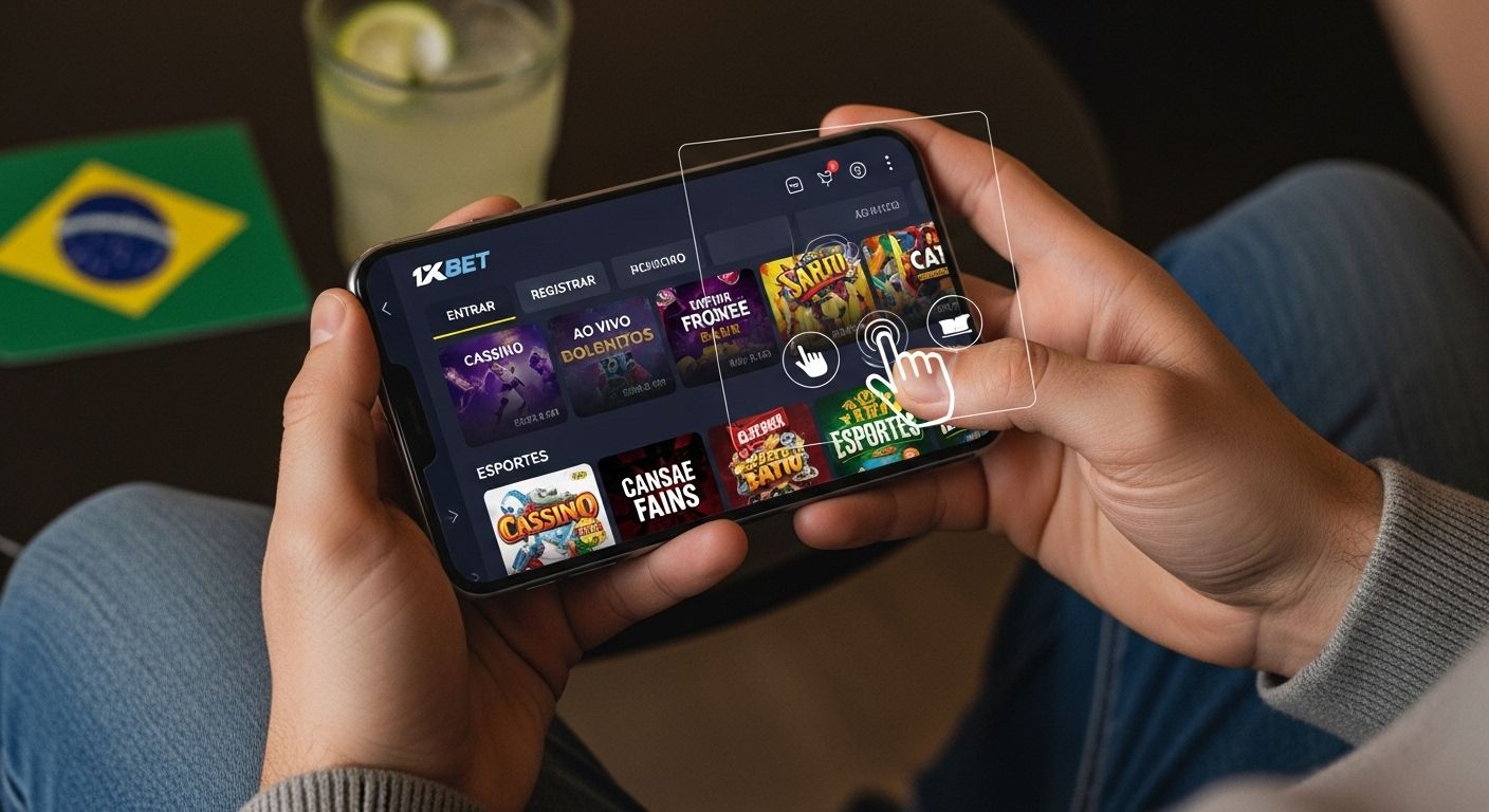 Experiência do usuário 1xbet app ao vivo